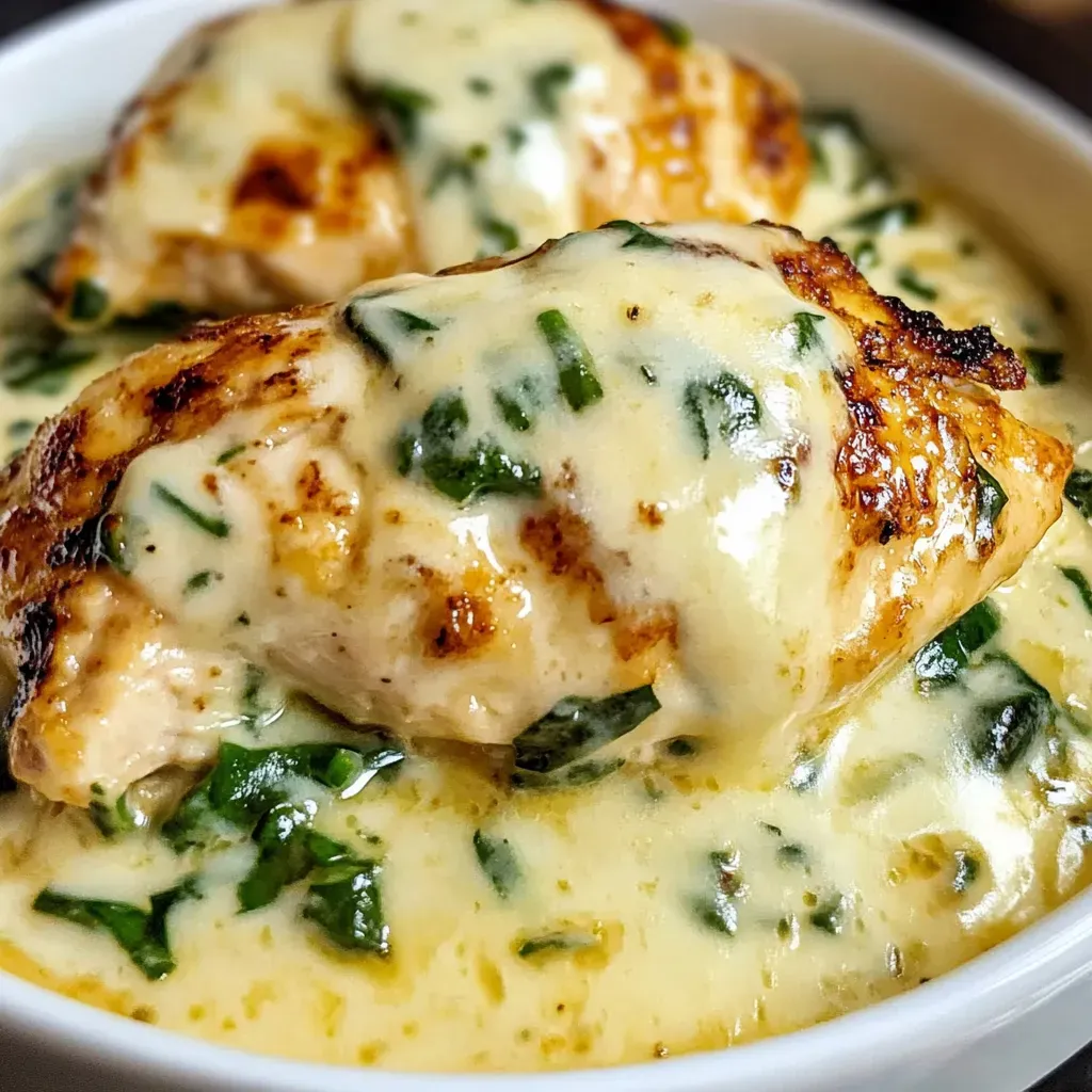 A bowl of chicken with sauce.