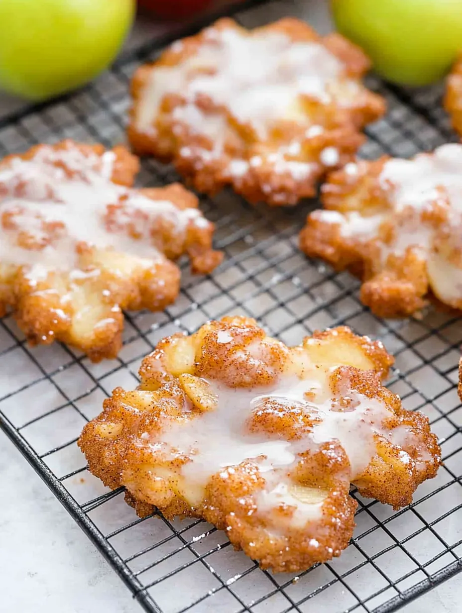 A tray of fritters with powdered sugar on top.