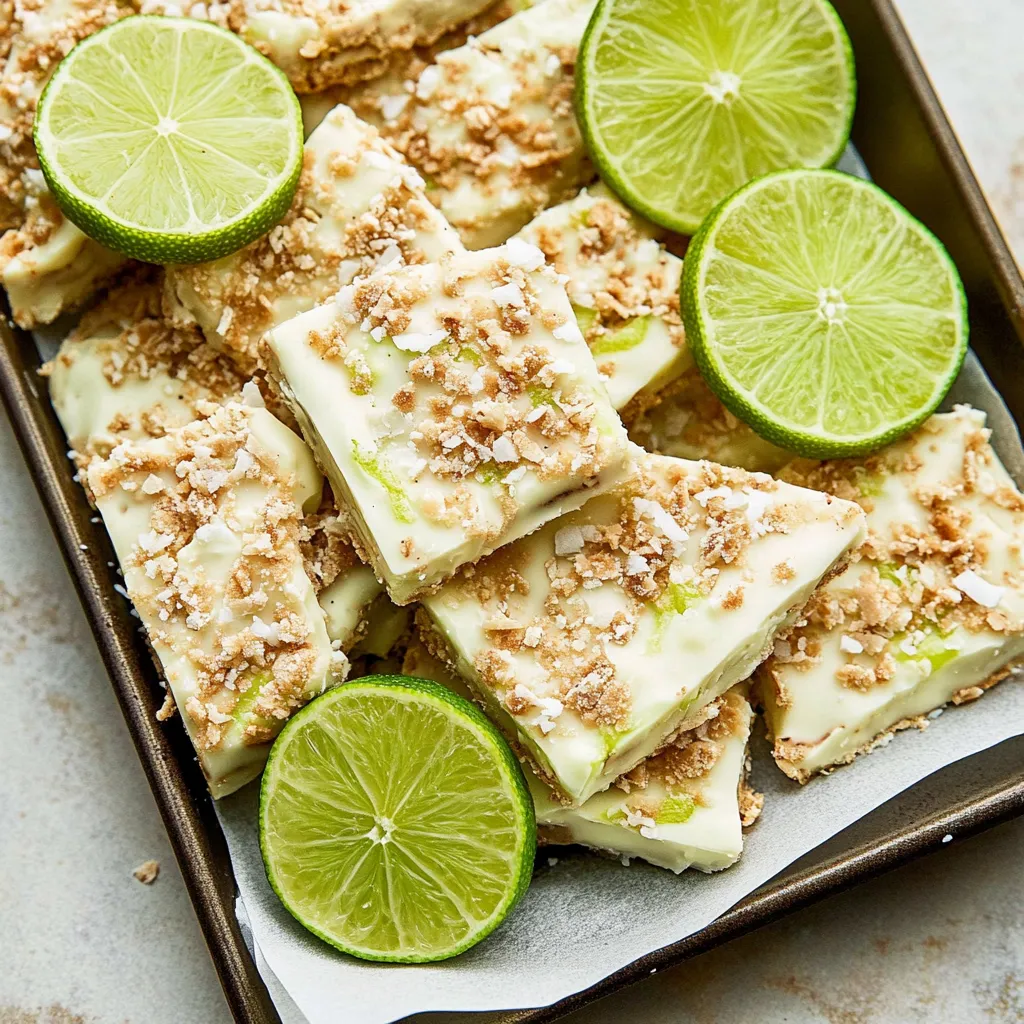 A tray of desserts with limes and yogurt.