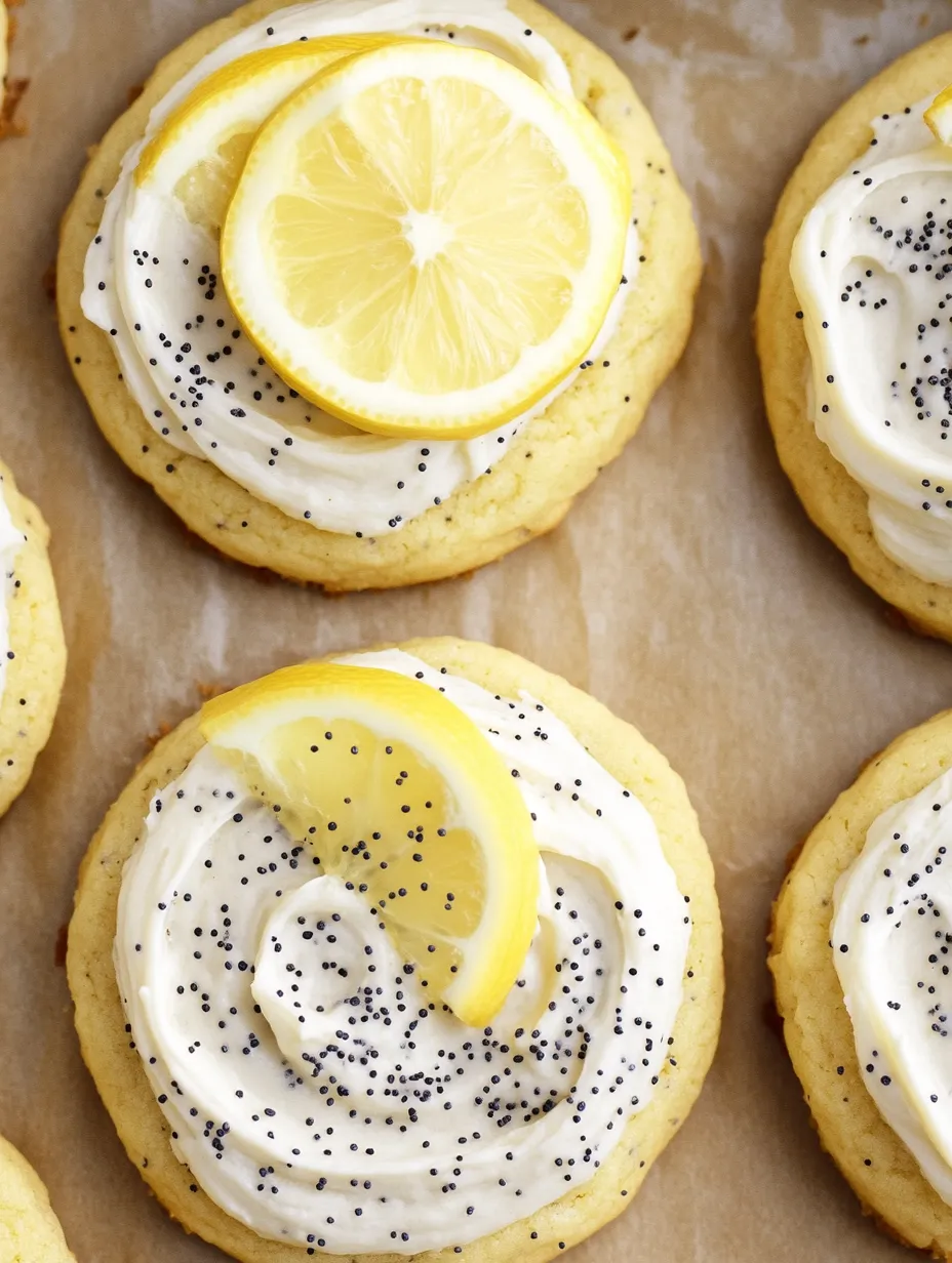 Lemon Poppy Seed Cheesecake Cookies.