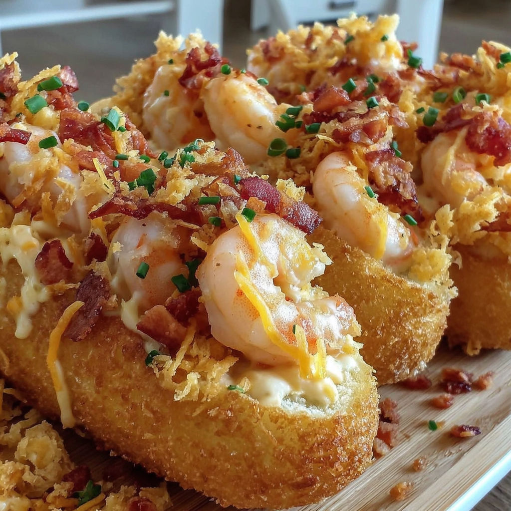 Shrimp Crab Nacho Corn Dogs.