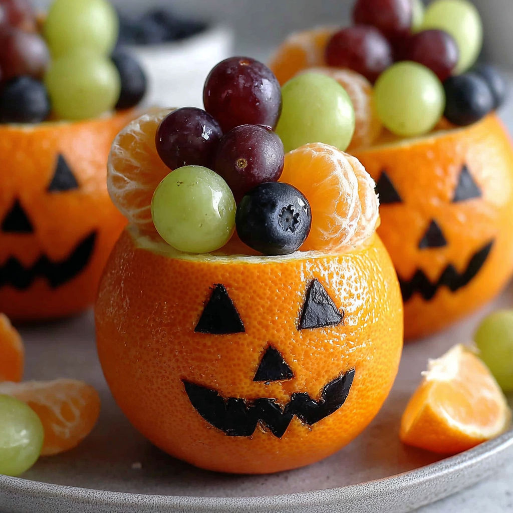A grapes and oranges in a bowl.