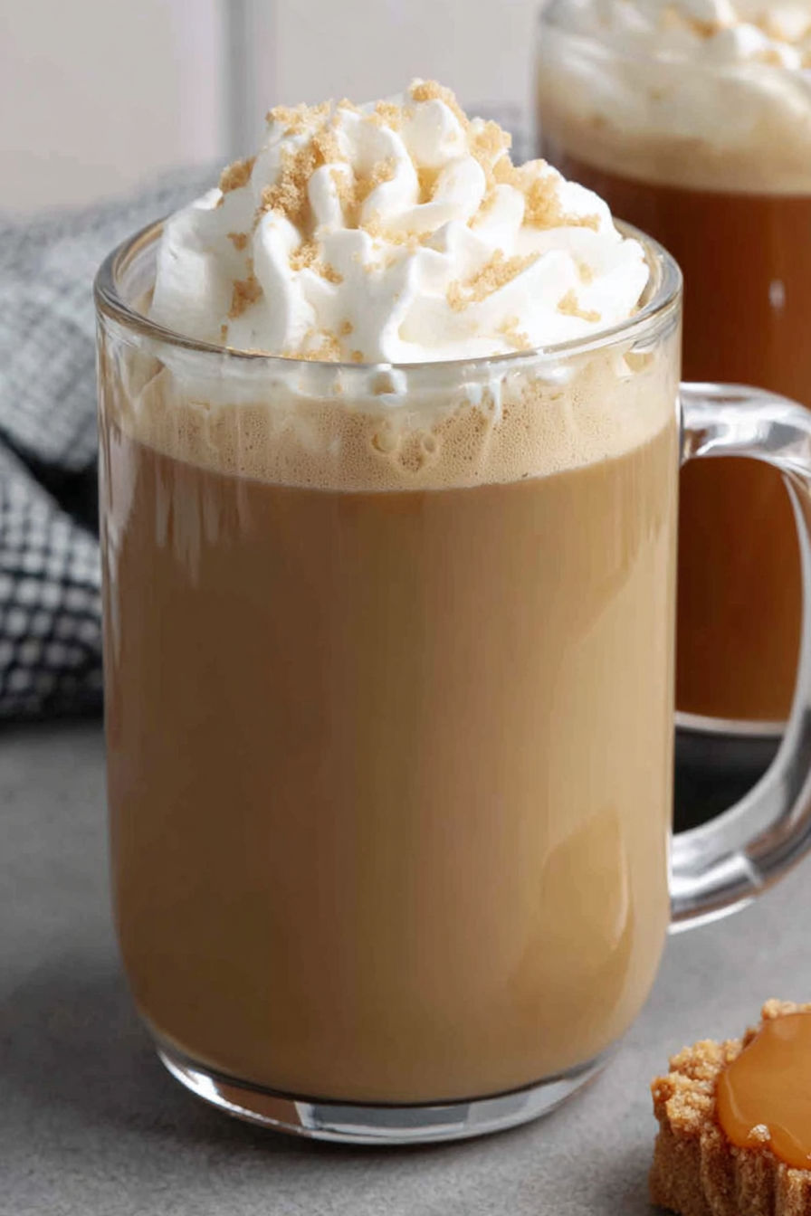 A cup of coffee with whipped cream and marshmallows.