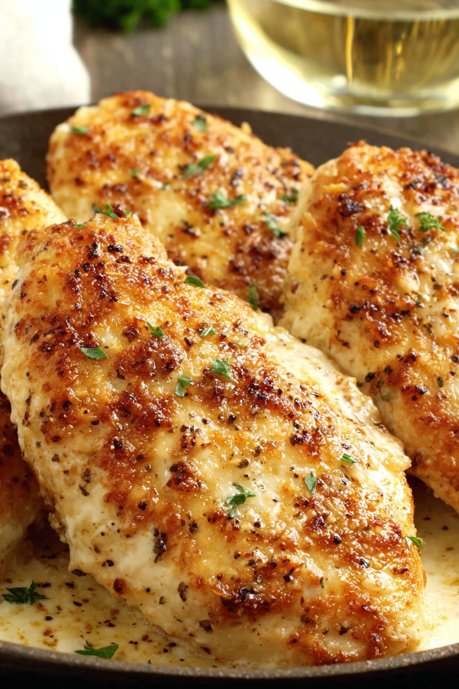 Melt in your mouth chicken breast.
