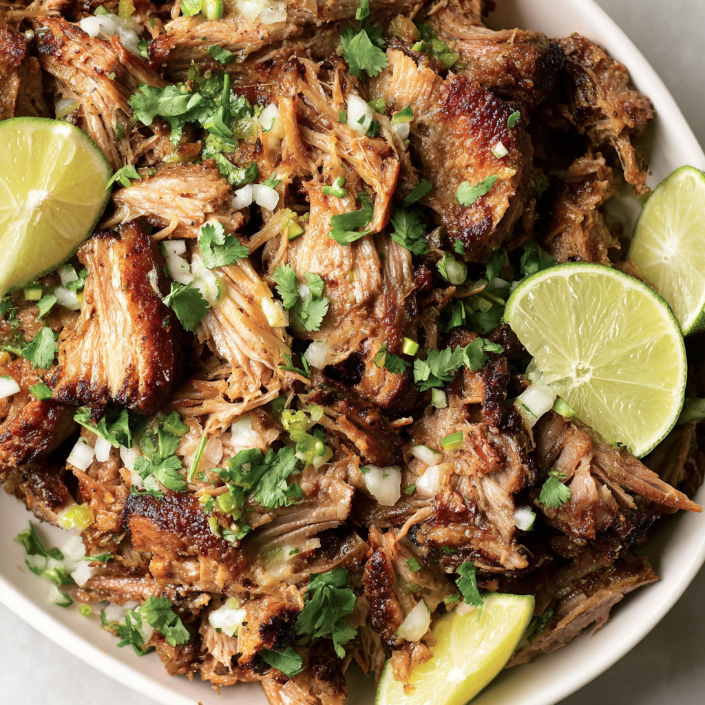 A bowl of meat and vegetables.