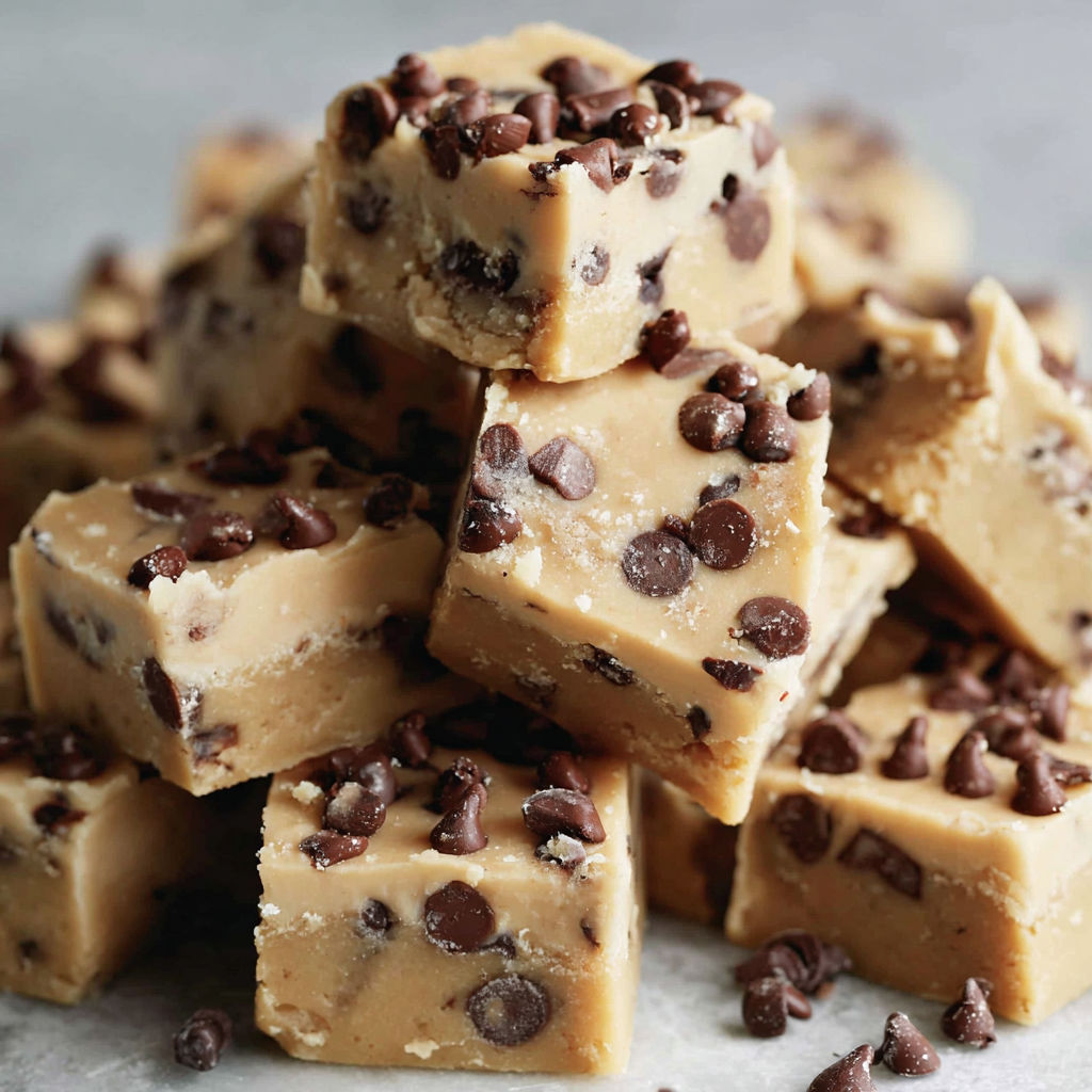 Chocolate chip cookie dough bars.