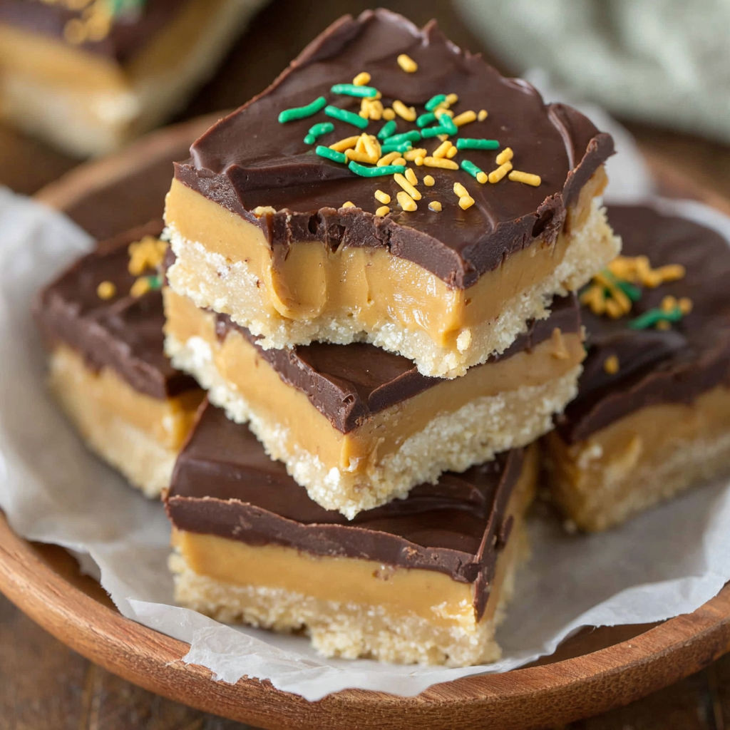 A plate of buckeye bars.