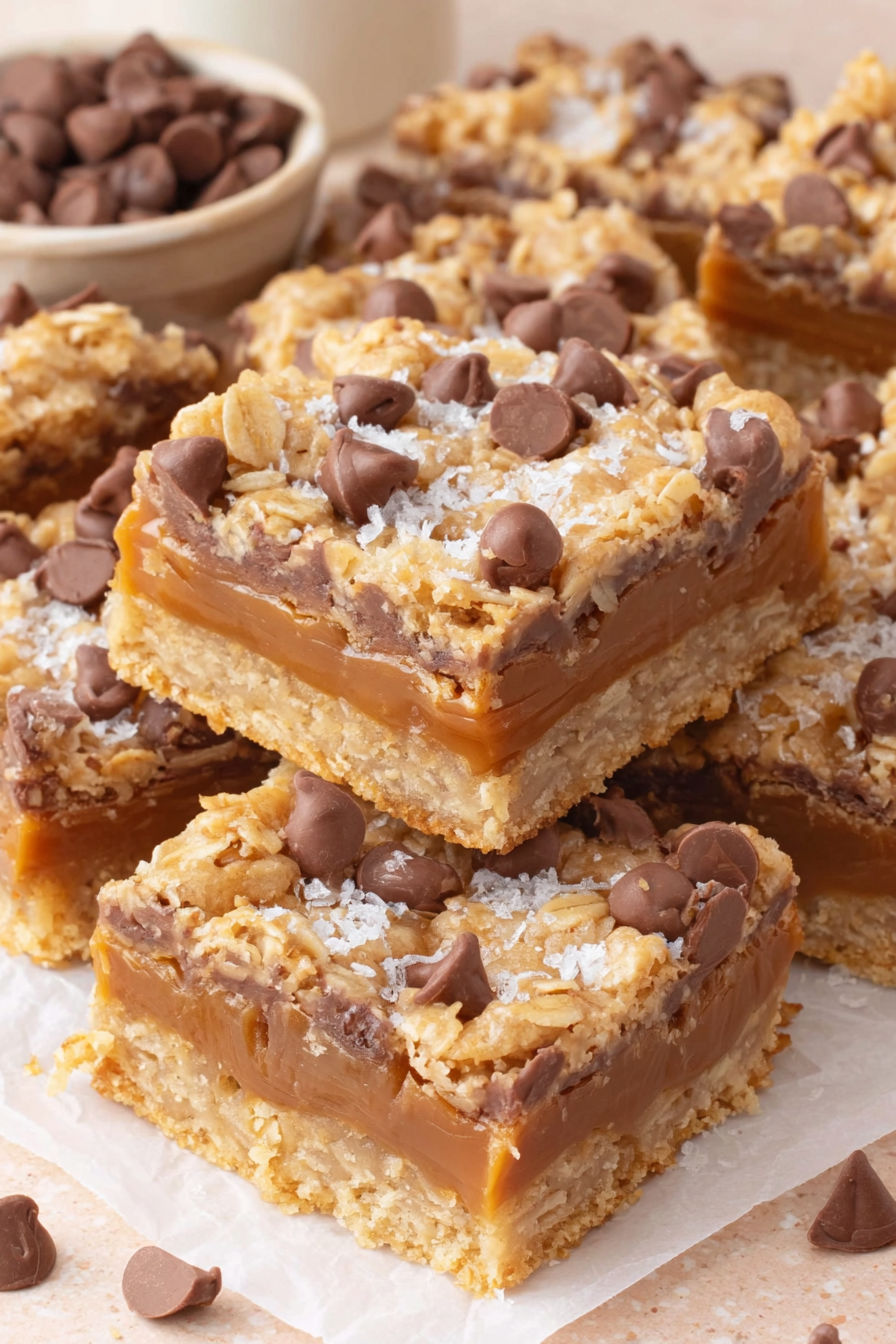 Carmelitas with chocolate chips.