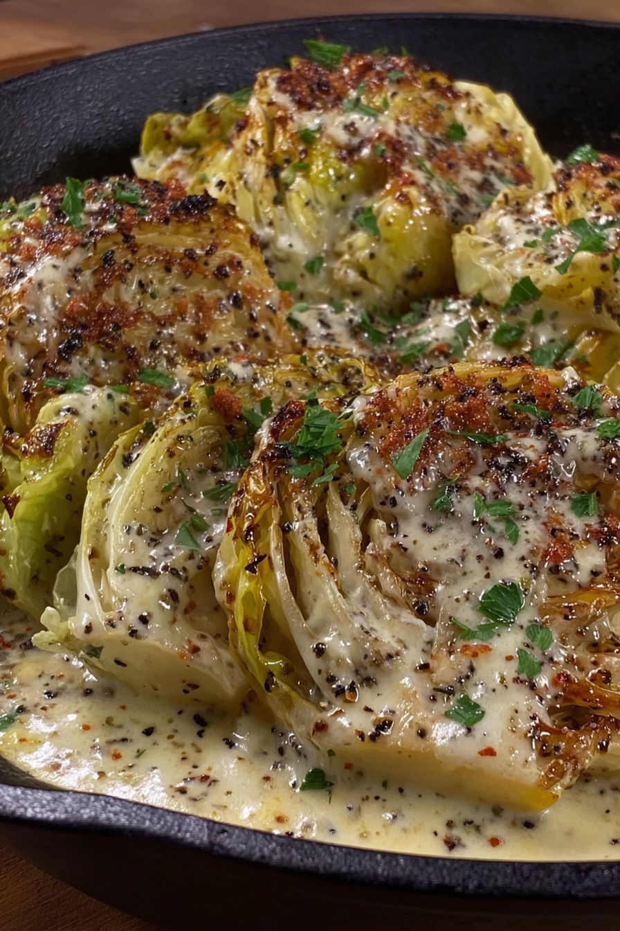 A dish of food with garlic and Parmesan cheese.