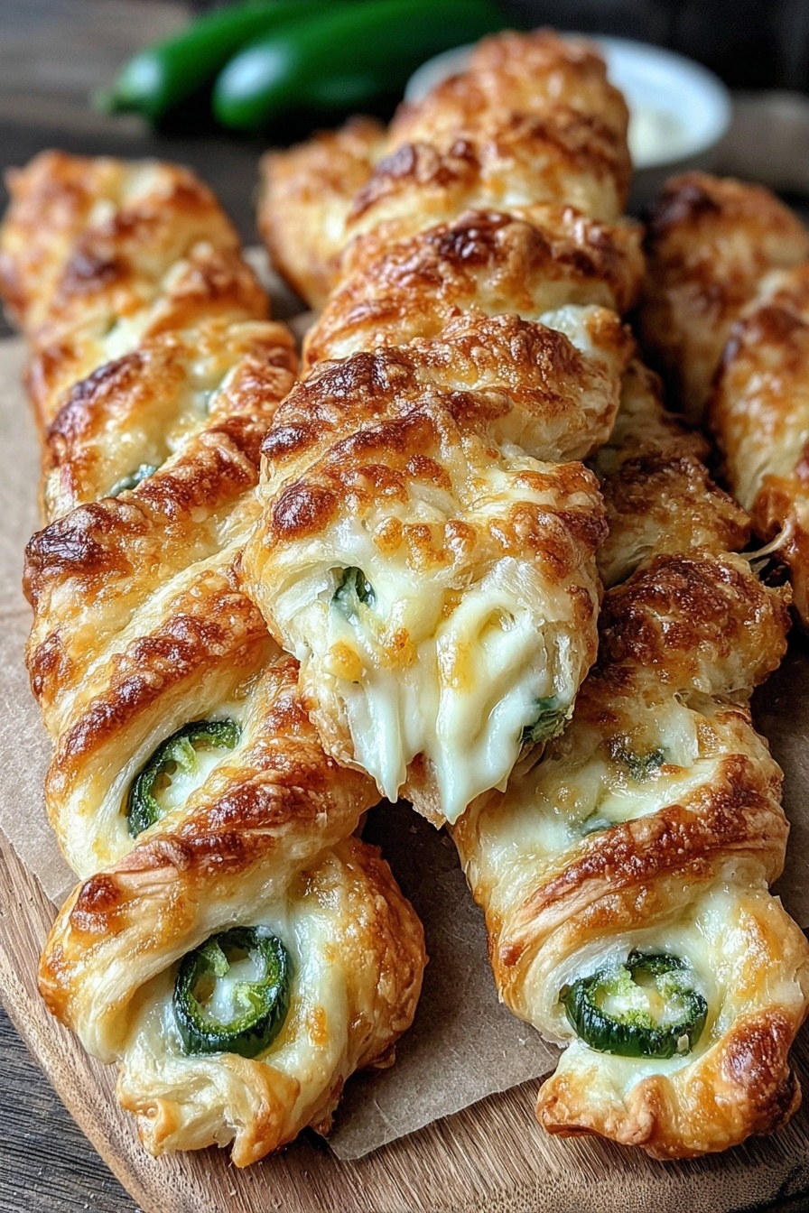 A close up of a pastry with green toppings.