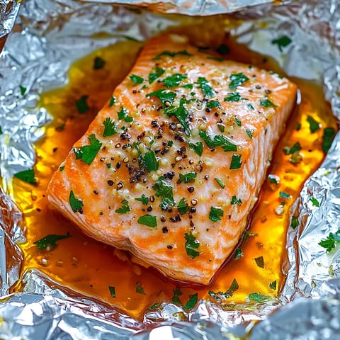 Spicy Honey Baked Salmon.