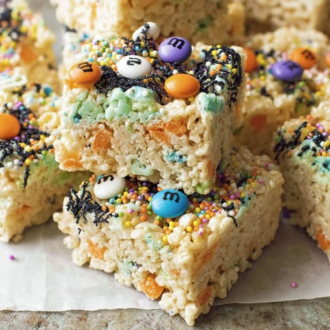 Halloween Rice Krispie Treats.