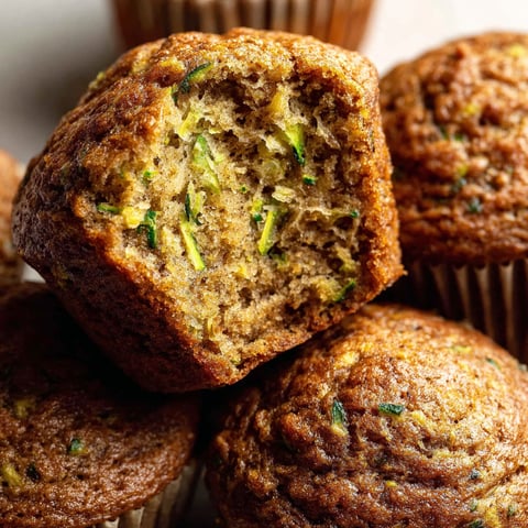 A muffin with a slice taken out of it.