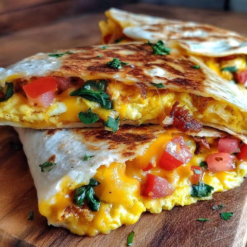 A quesadilla with cheese and tomatoes.