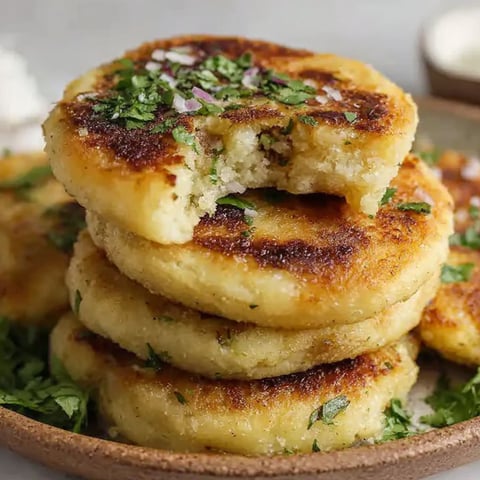 A stack of crispy Maseca gorditas.